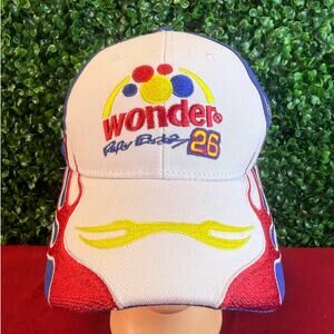 Ricky Bobby #26 Wonder Bread Hat Talladega Nights Racing NASCAR Cap Embroidered